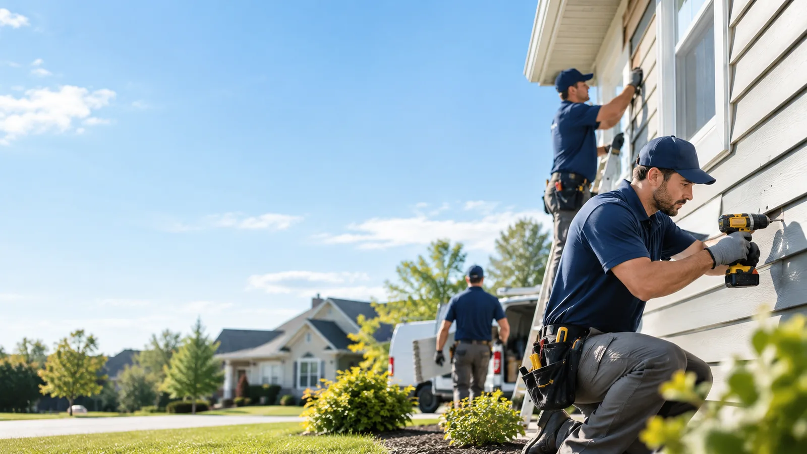 Siding Leak Repair in Pershing, IN